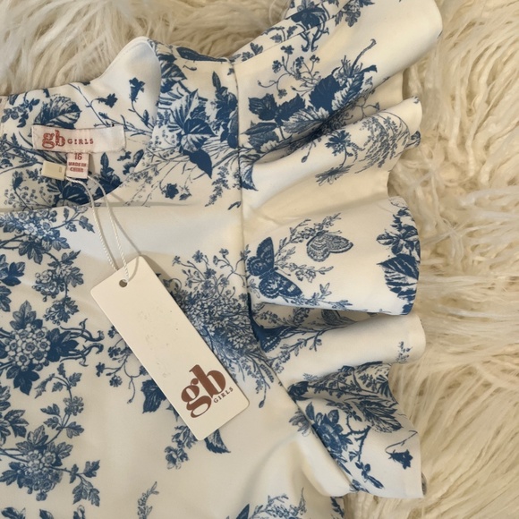 GB Girls ❤️HOST PICK❤️ "Skirt Dress in Floral" - Picture 3 of 7